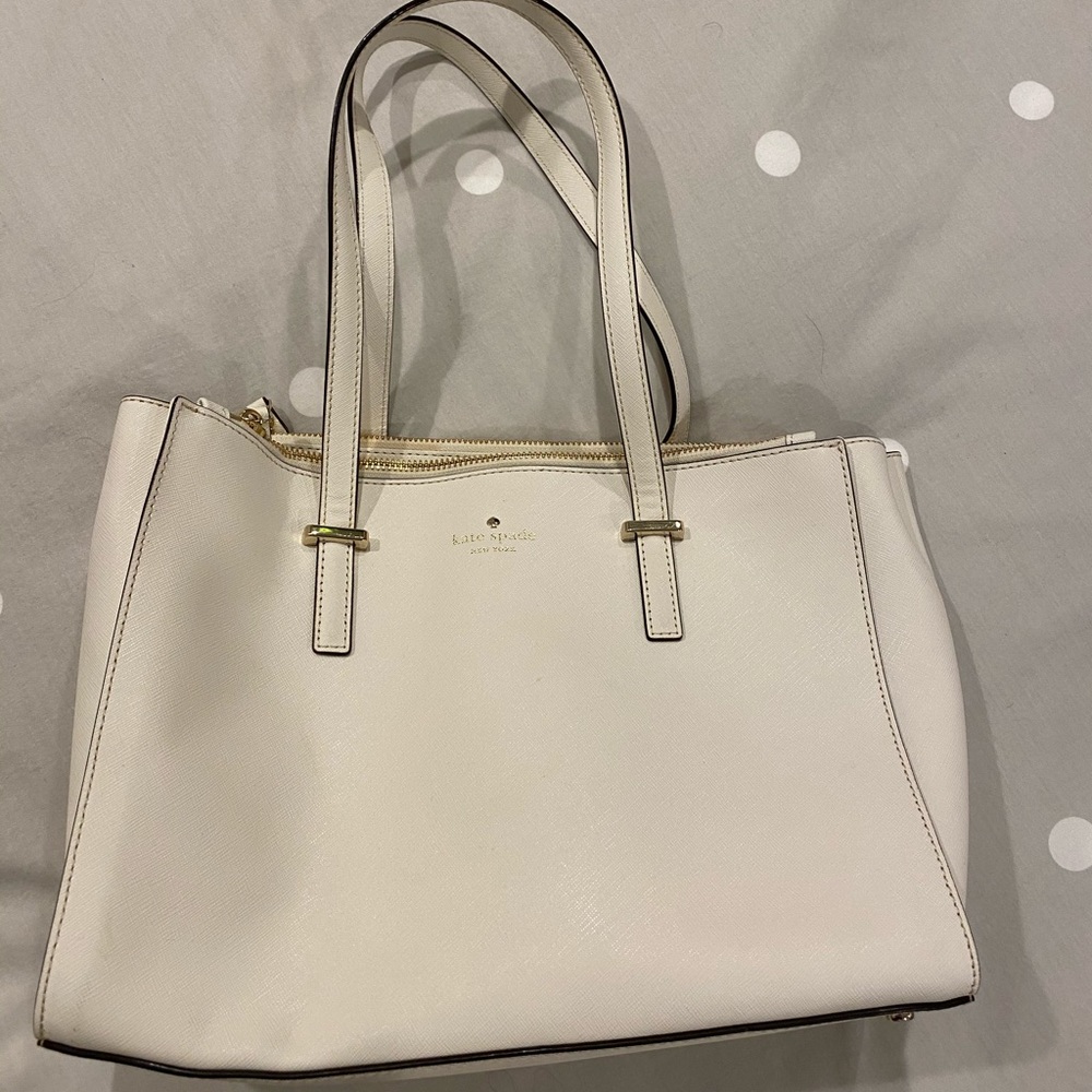 Super cute winter white Kate Soade